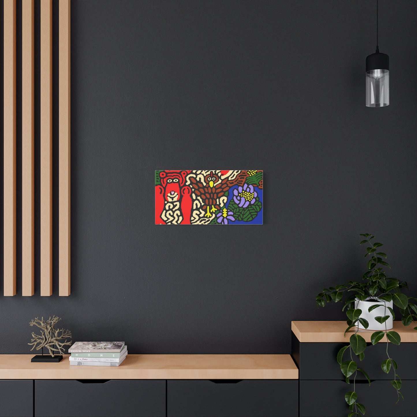 Friendly competition Canvas (Large)