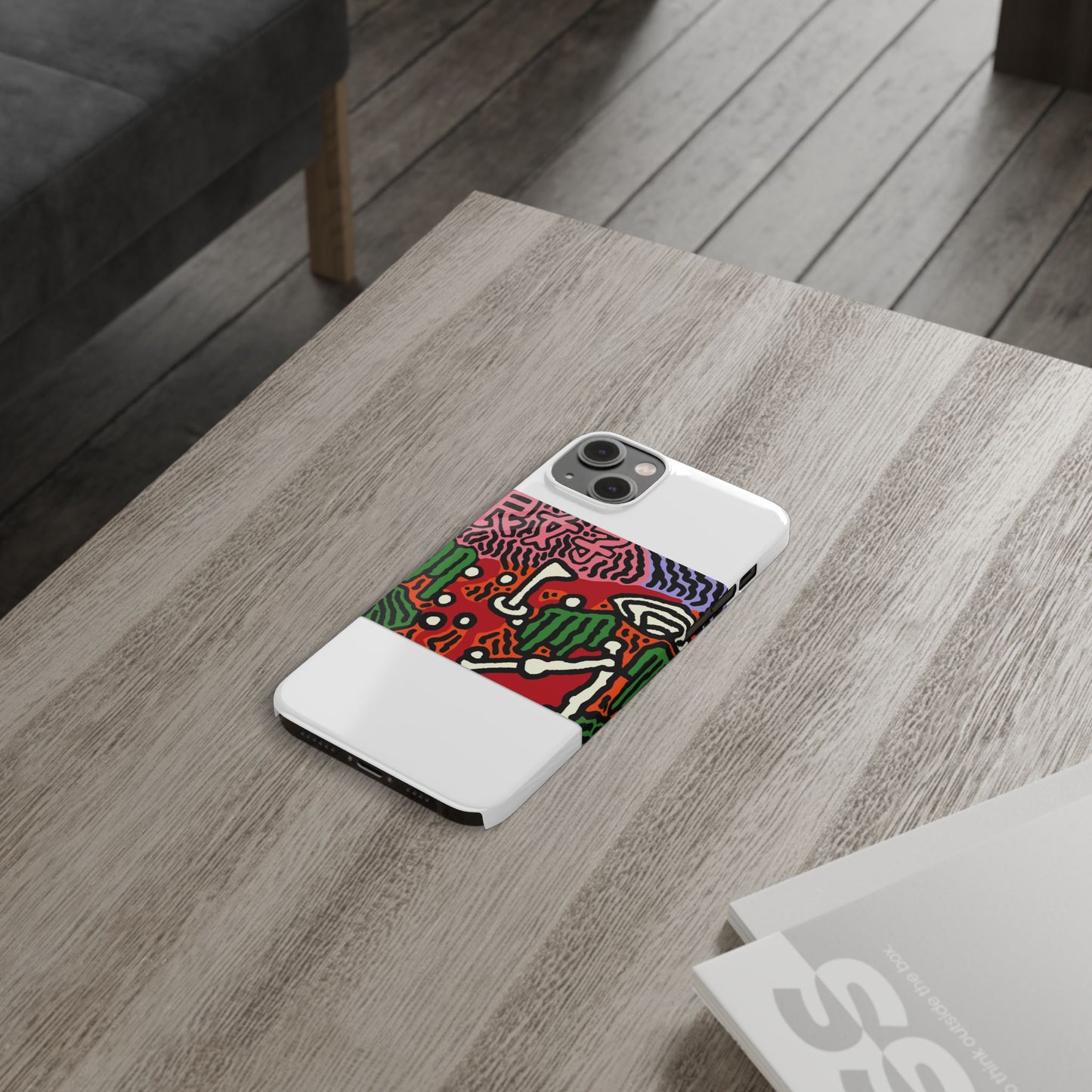 Scoring goals throughout life Slim Phone Case