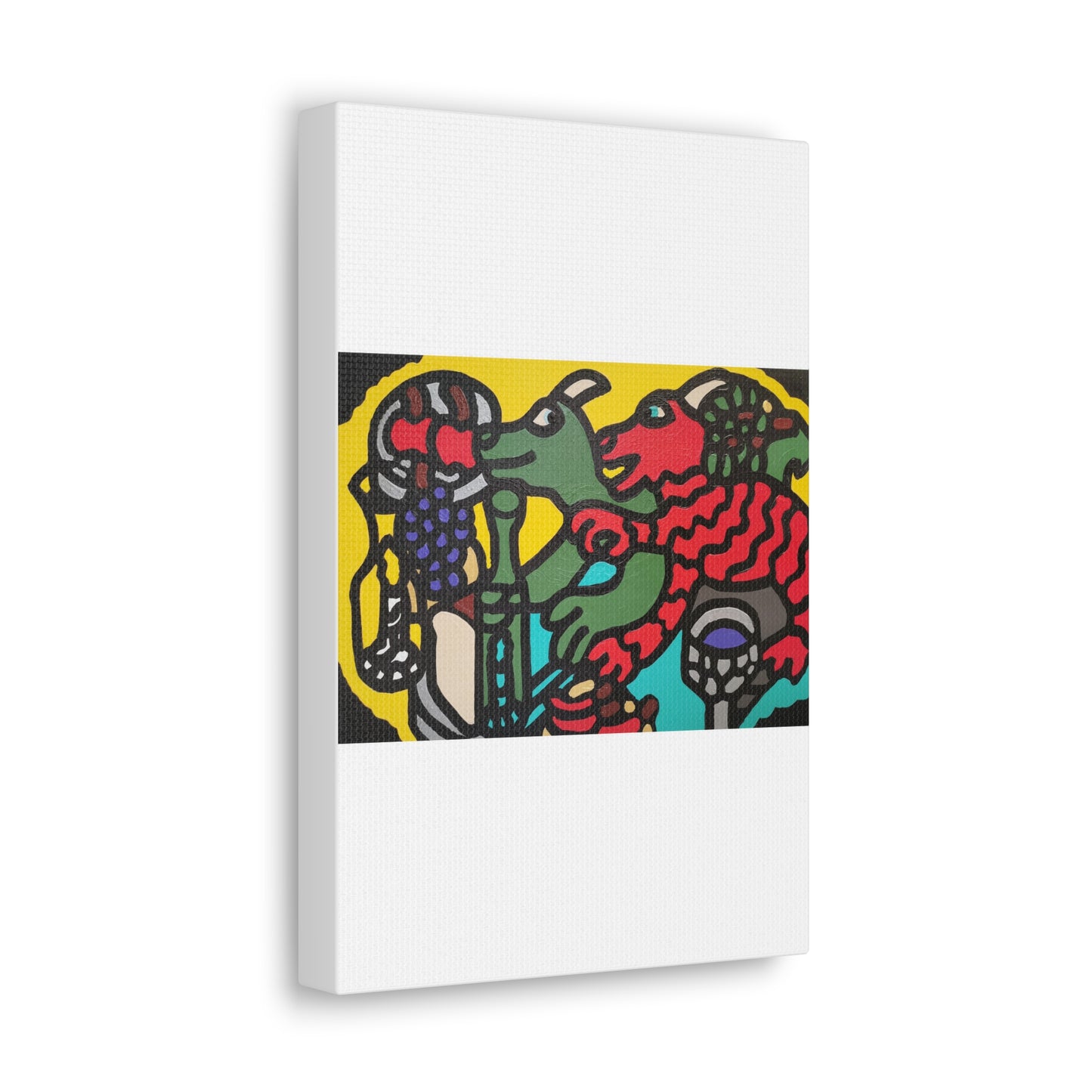 Enjoying our companionship Canvas (Small)