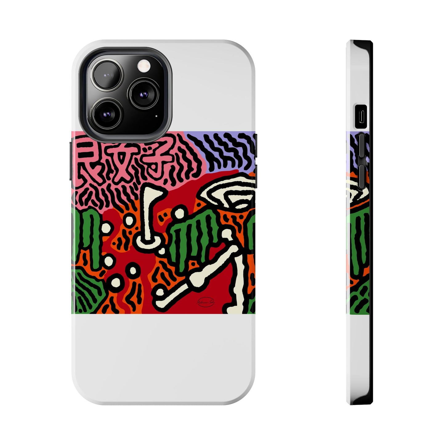 Hitting holes in one throughout life Tough Phone Case