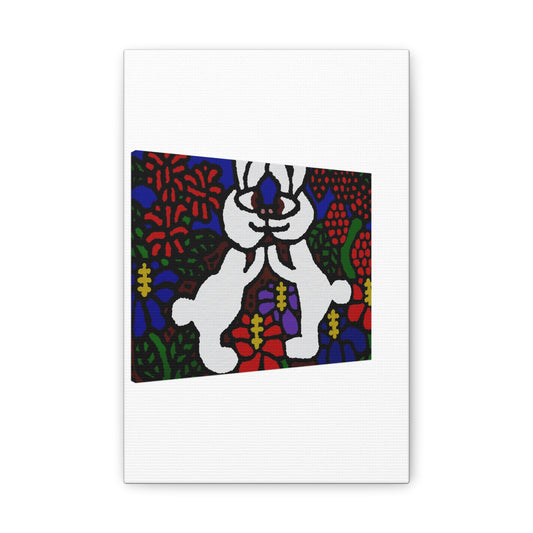 Bunnies in love Canvas (Small)