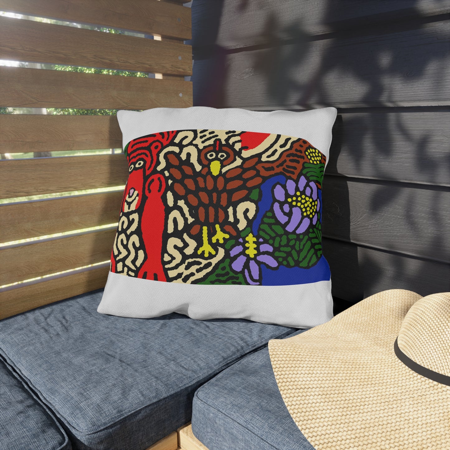 Friendly competition — Outdoor Pillow