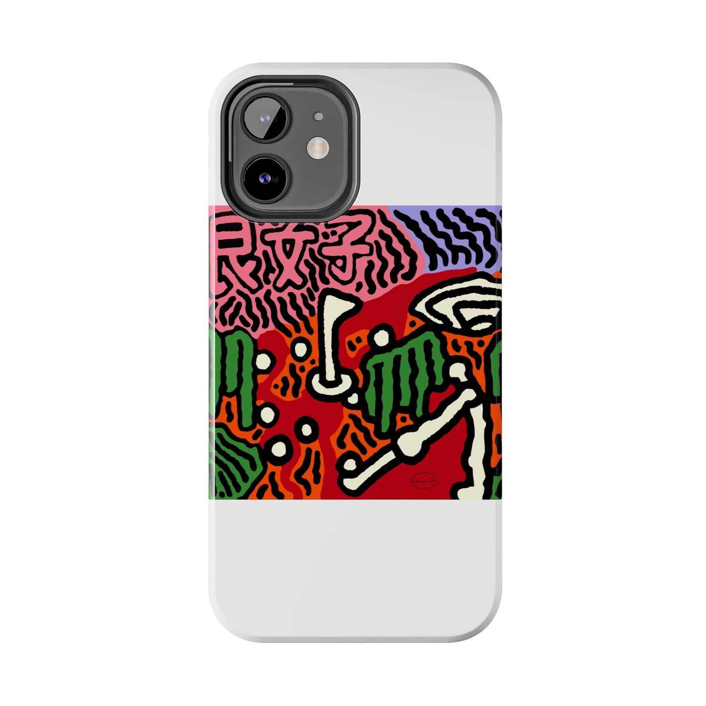 Hitting holes in one throughout life Tough Phone Case