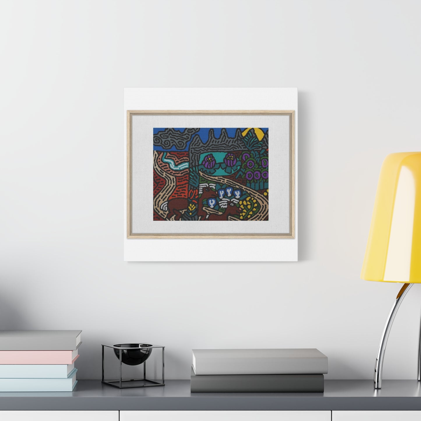 Road to a Sanctuary and Oasis Canvas (Small)