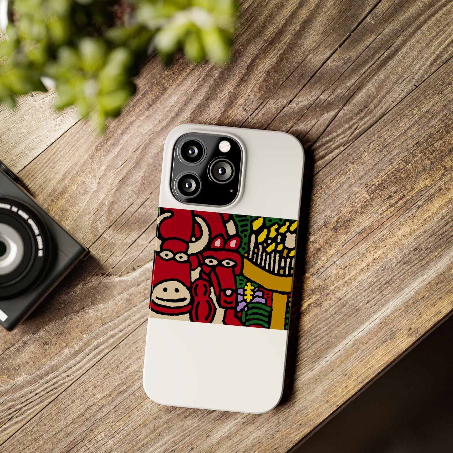 Going blessed by light together Slim Phone Case