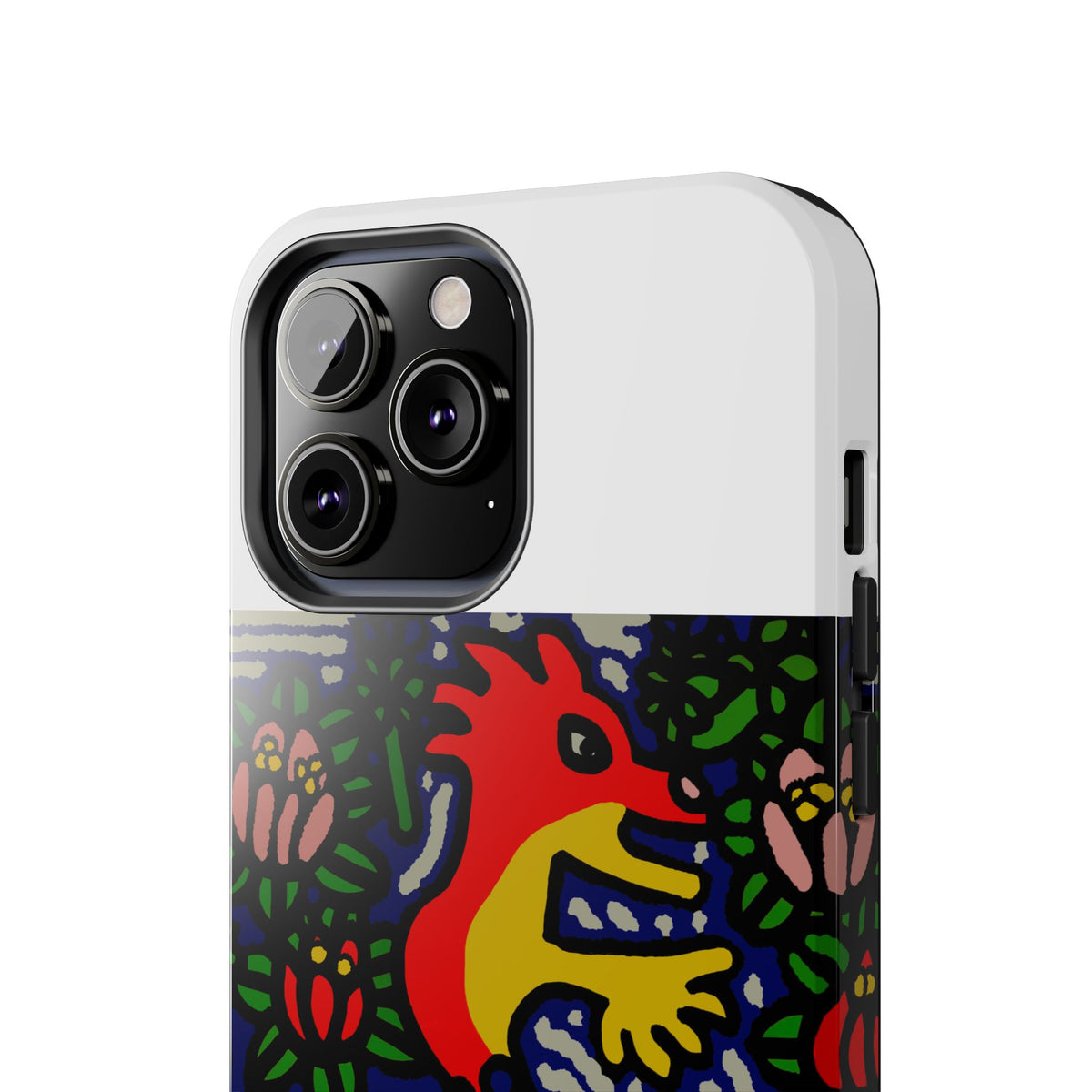 Breaking through the surface of a lotus pond Tough Phone Case