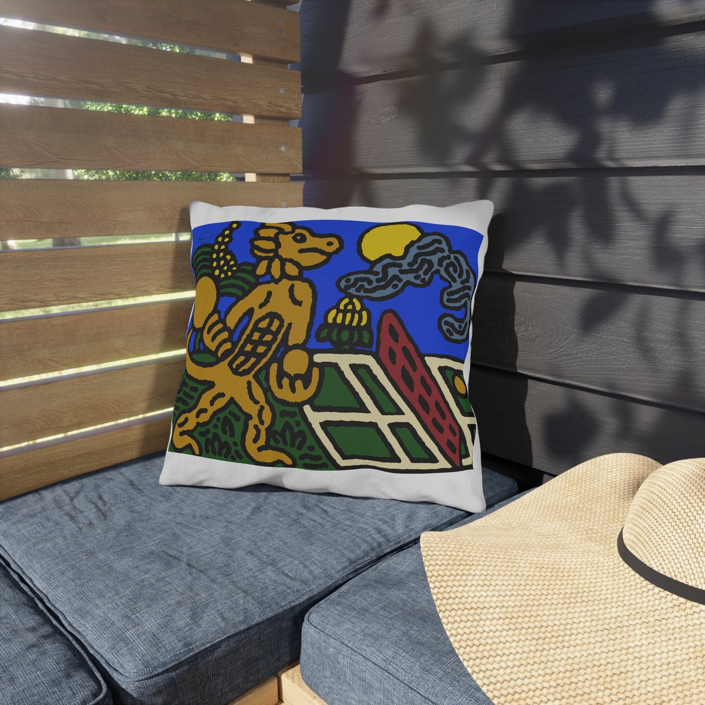 Ready for making big serves in life — Outdoor Pillow