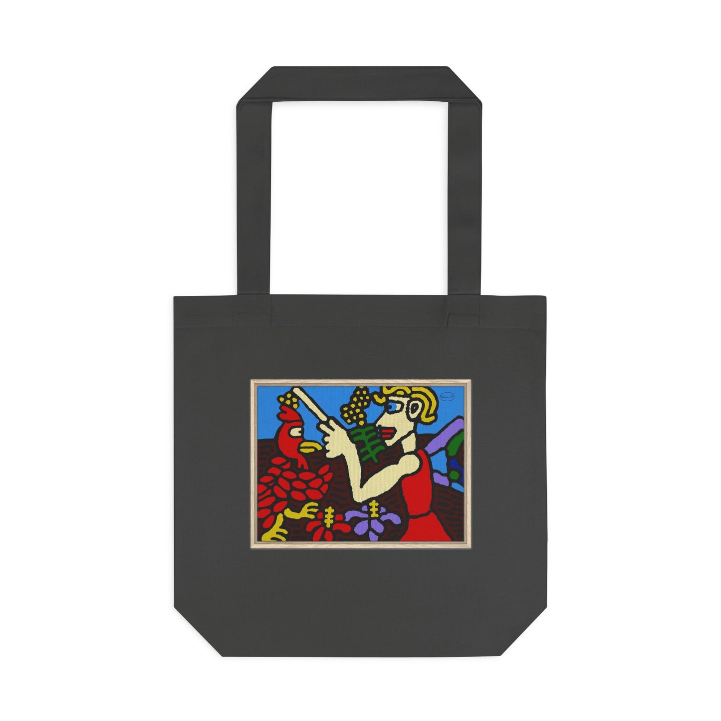 The hen gaining a blessing from a fairy Classic Tote Bag