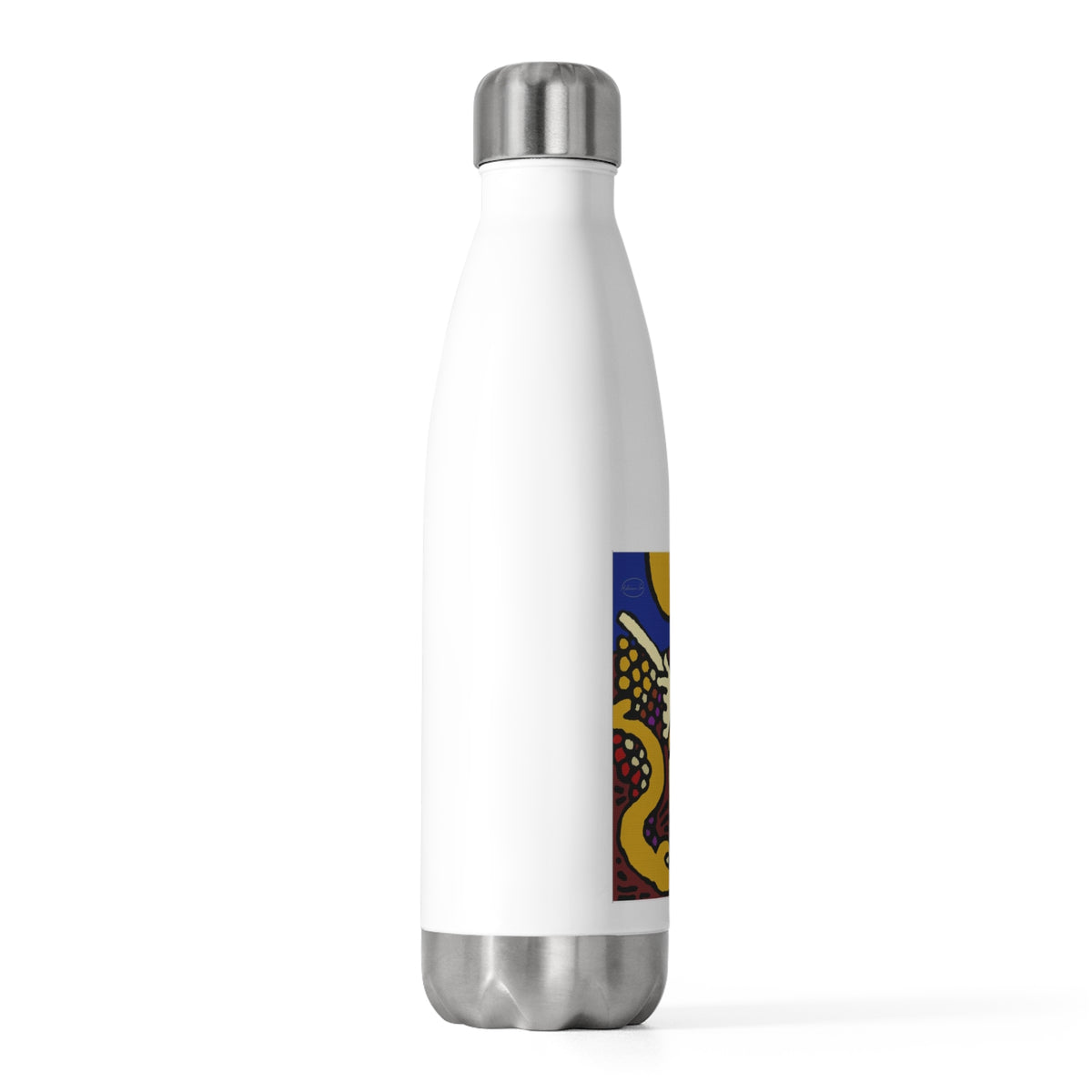 The golden snake being blessed by the fairy Stainless Steel Water Bottle