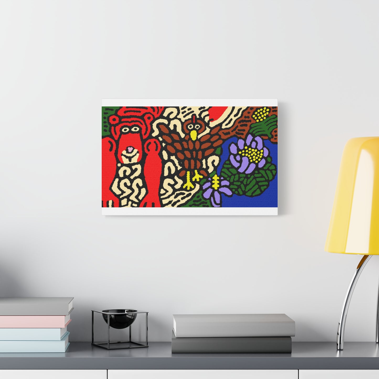 Friendly competition Canvas (Small)