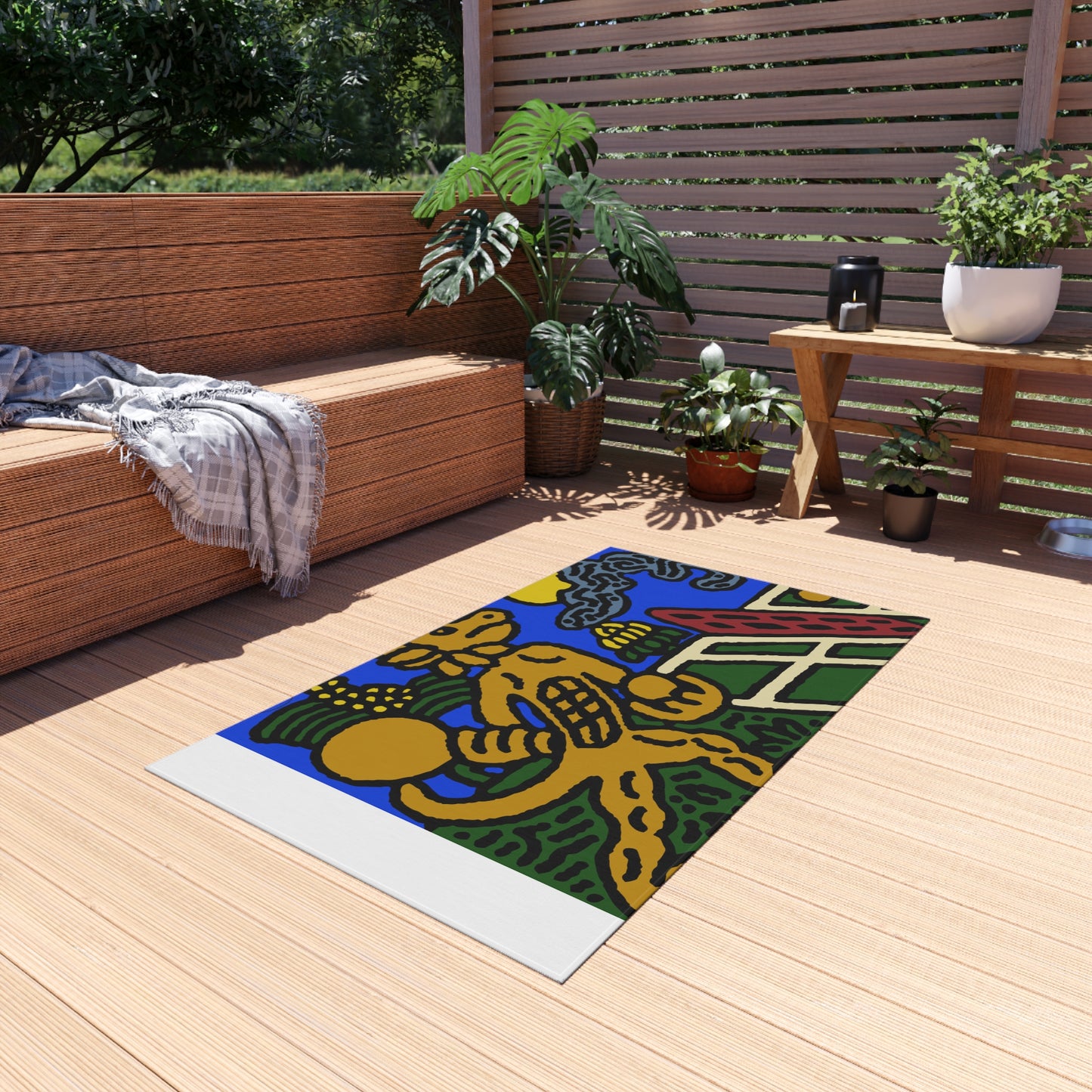 Ready for making big serves in life — Outdoor Rug