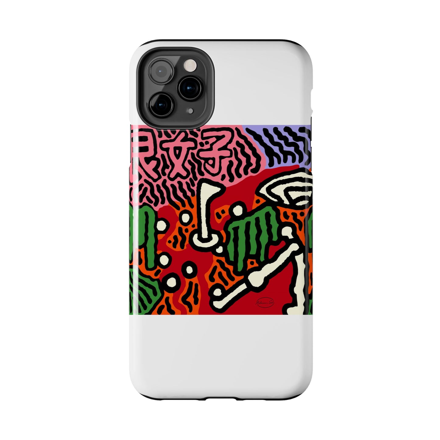 Hitting holes in one throughout life Tough Phone Case