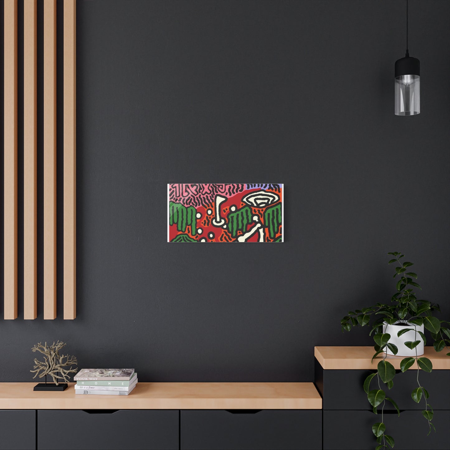 Scoring goals throughout life Canvas (Small)