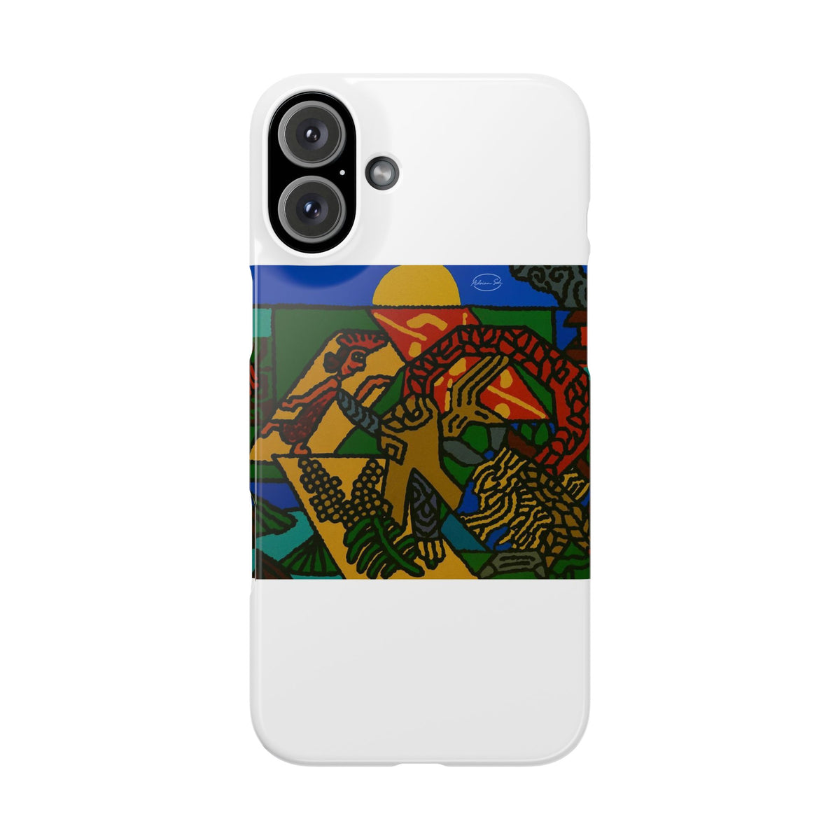 Drawing your own destiny Slim Phone Case