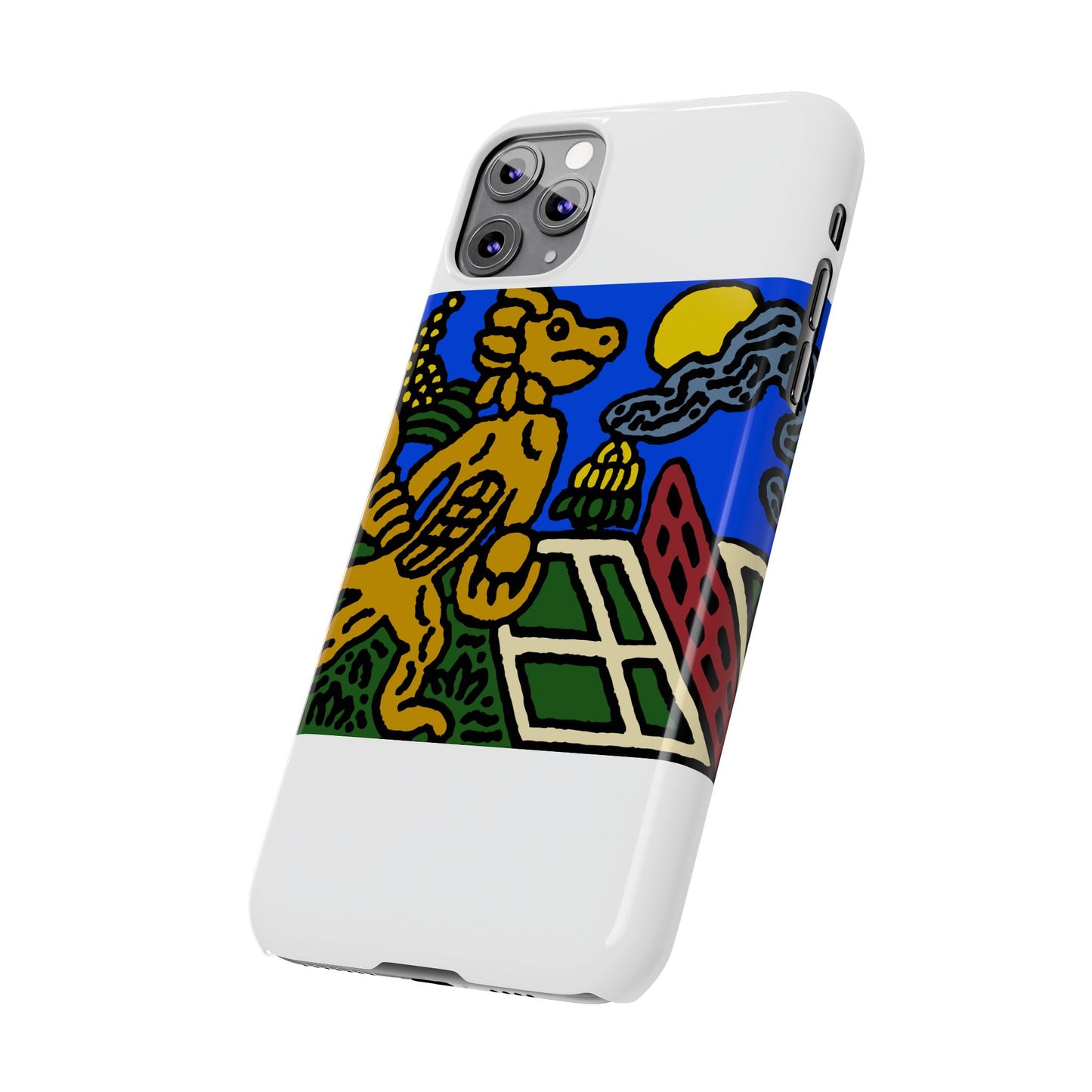 Ready for making big serves in life Slim Phone Case