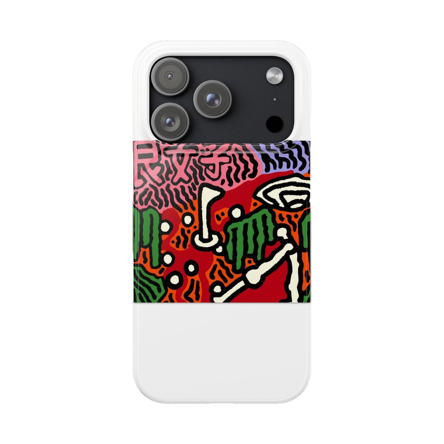 Scoring goals throughout life Slim Phone Case