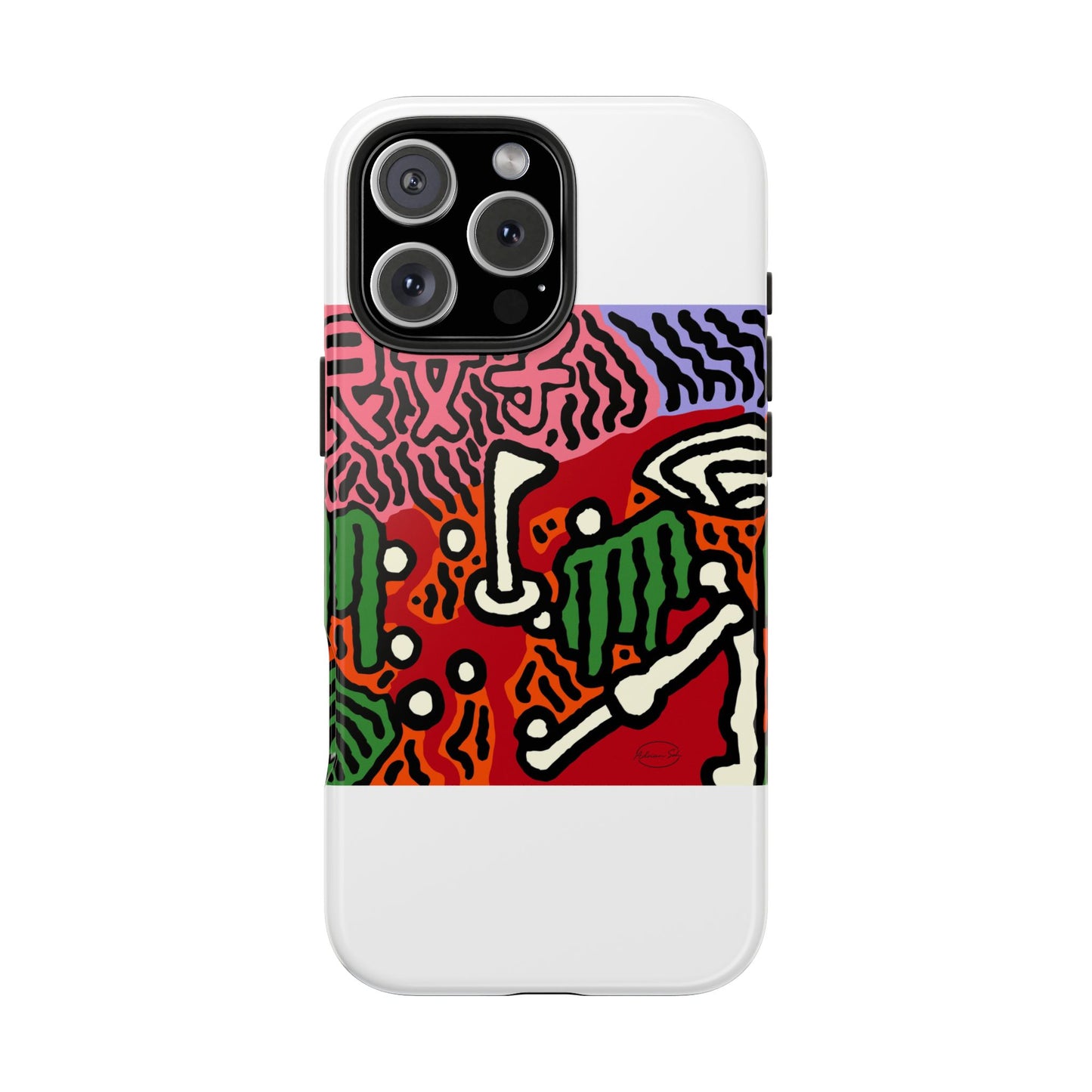 Hitting holes in one throughout life Tough Phone Case
