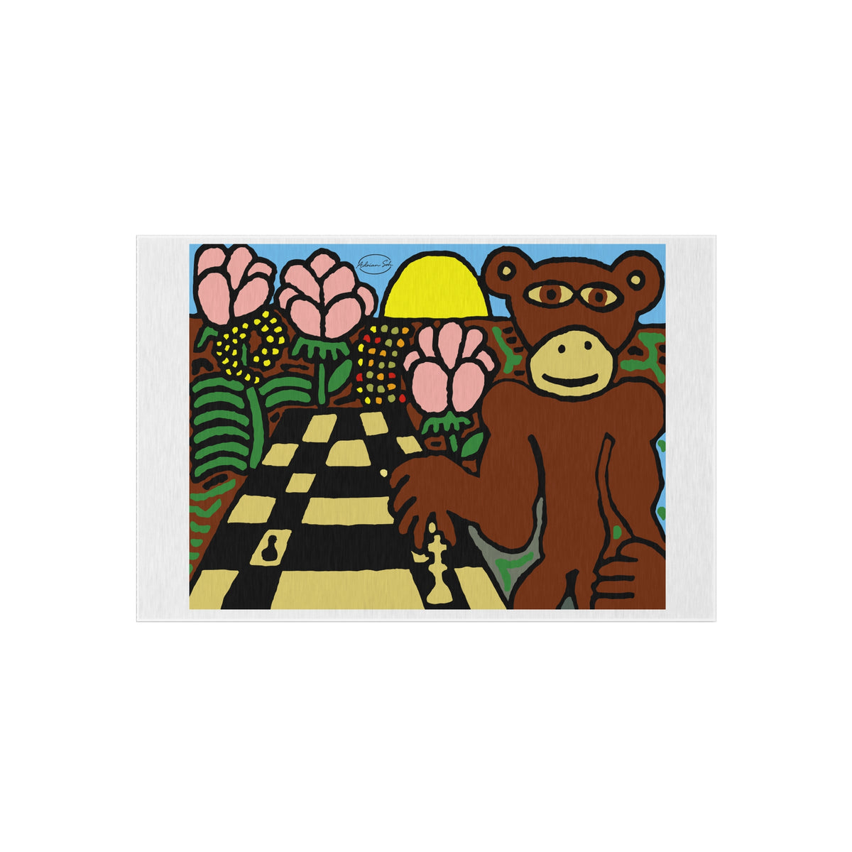 The supreme strategist — Outdoor Rug