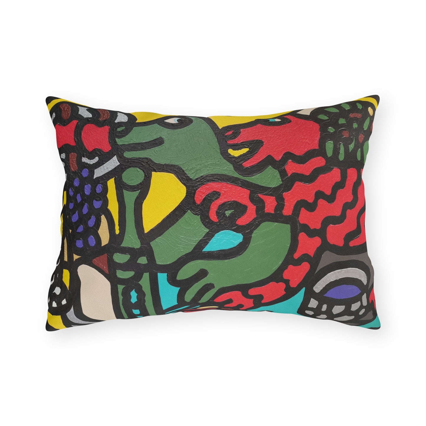 Enjoying our companionship — Outdoor Pillow