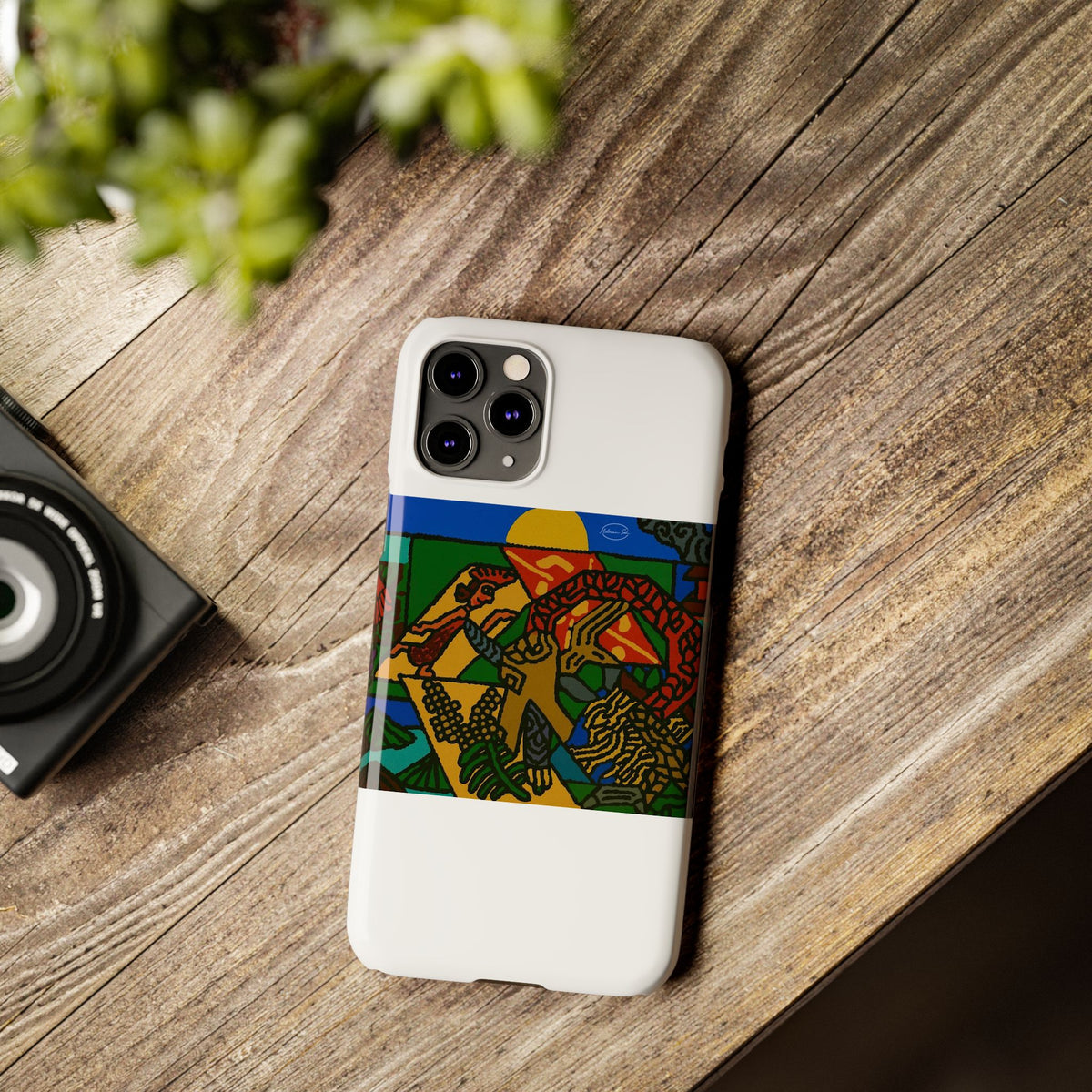 Drawing your own destiny Slim Phone Case