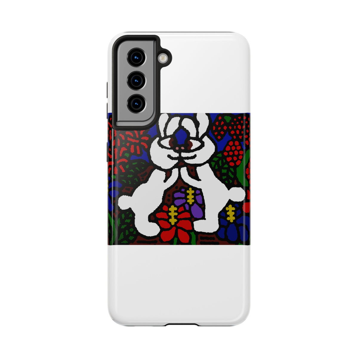 Bunnies in love Tough Phone Case