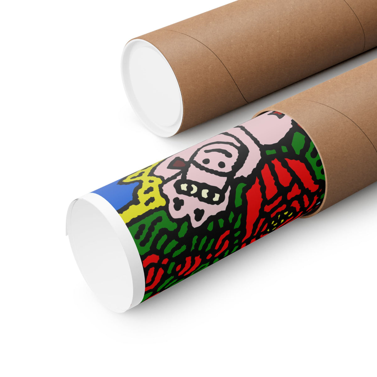 Enjoying our companionship Matte Poster Horizontal (Small)