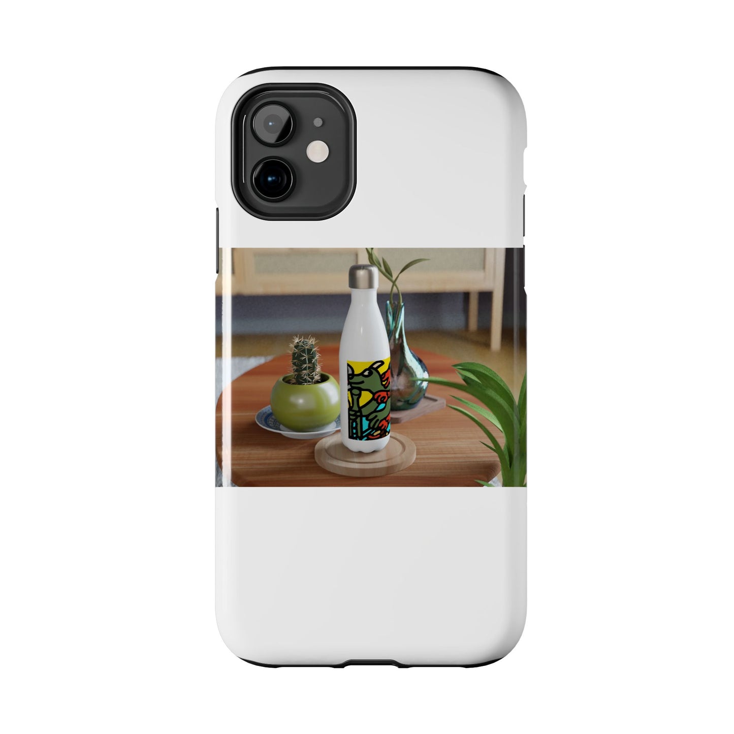 Two dragons enjoying a feast together Tough Phone Case