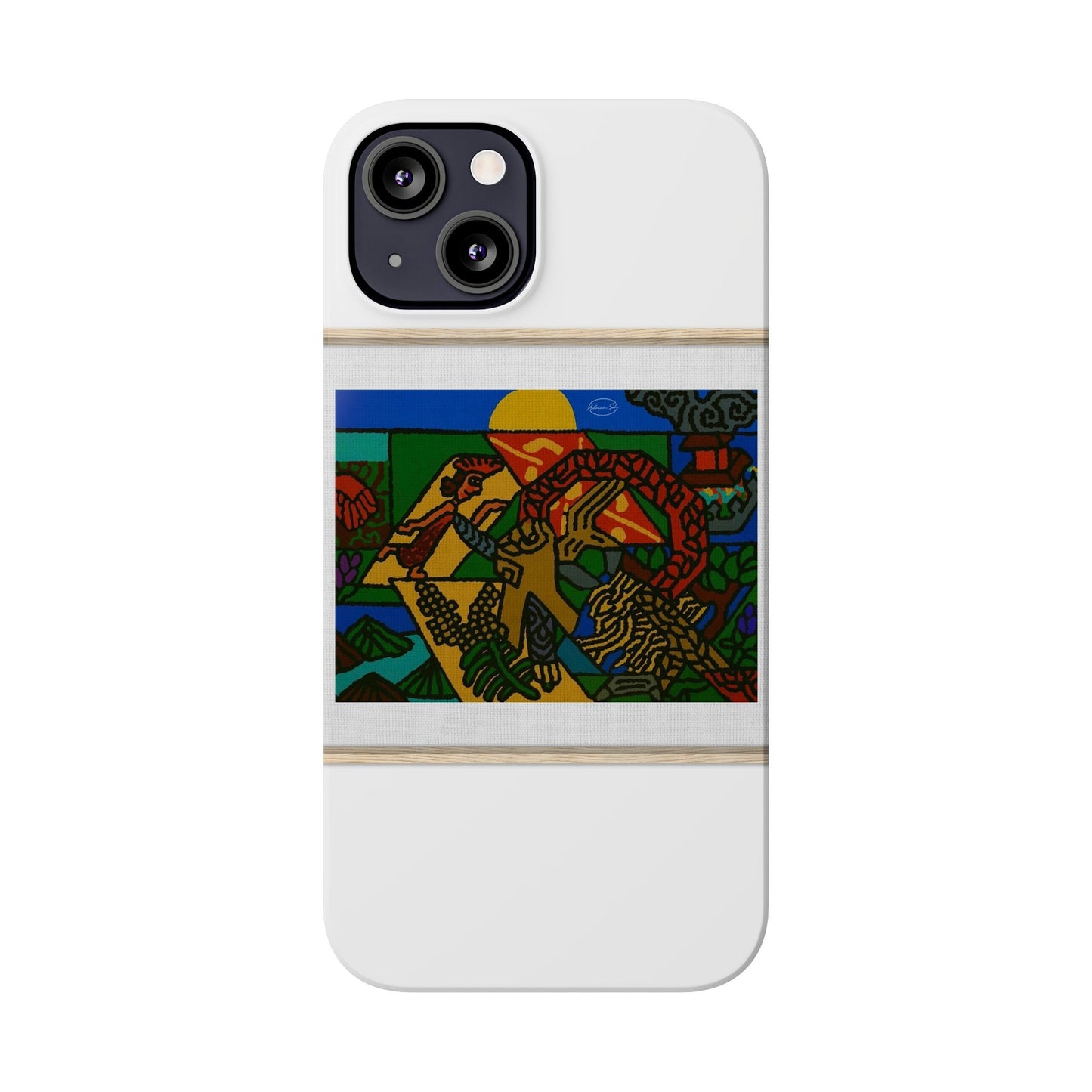 Drawing your own destiny Slim Phone Case