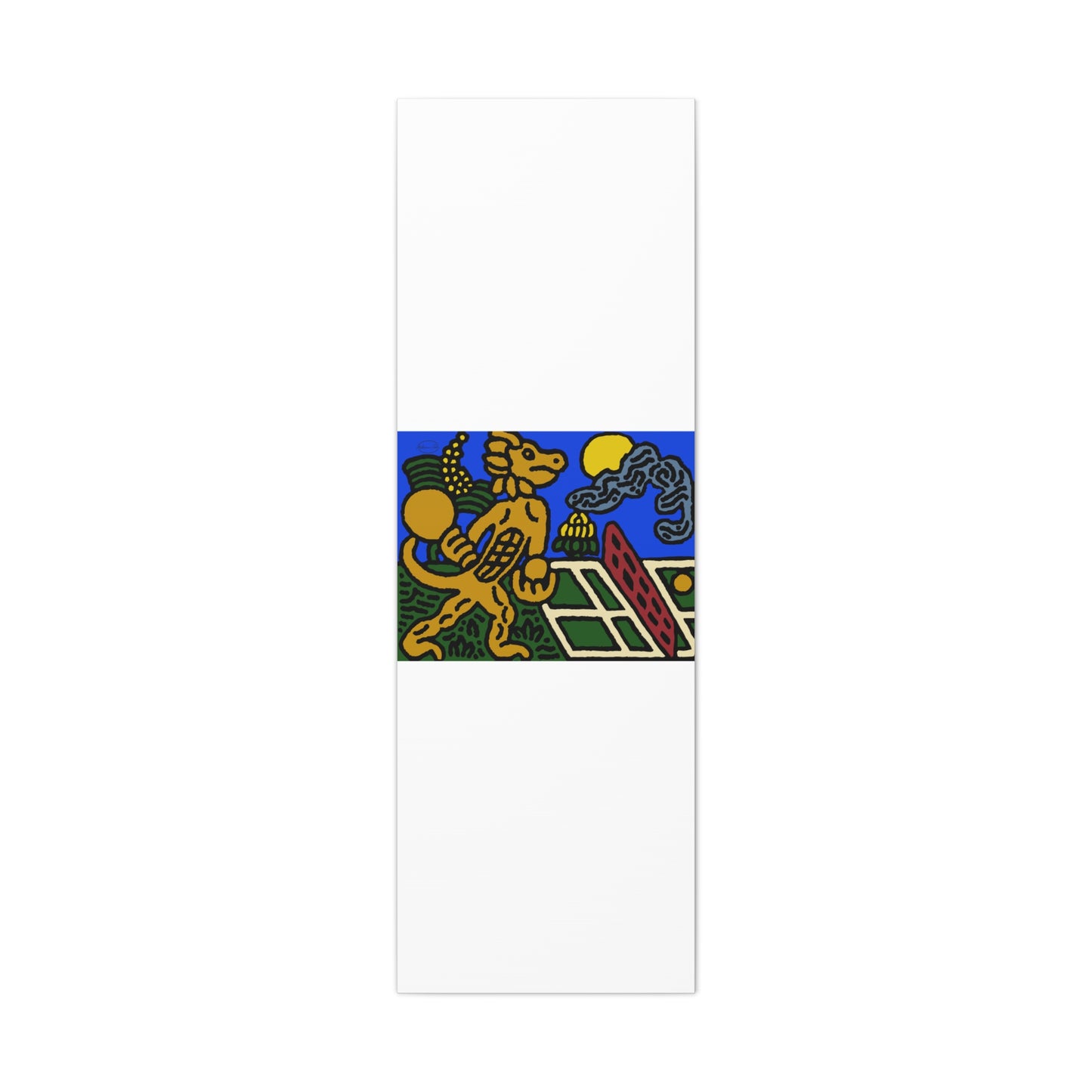 Ready for making big serves in life Canvas (Large)