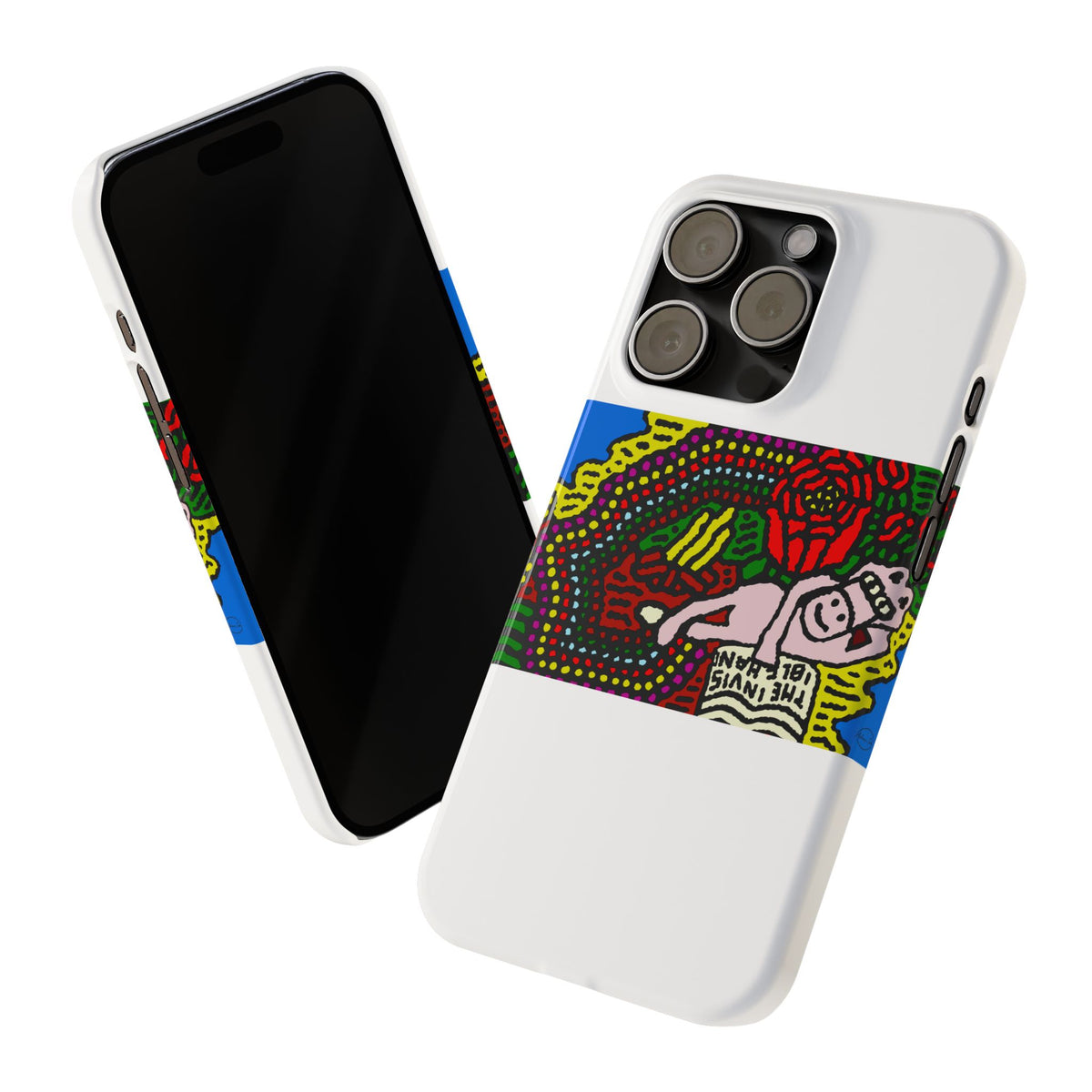 Enjoying our companionship Slim Phone Case