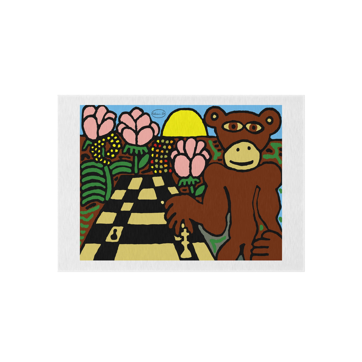 The supreme strategist — Outdoor Rug