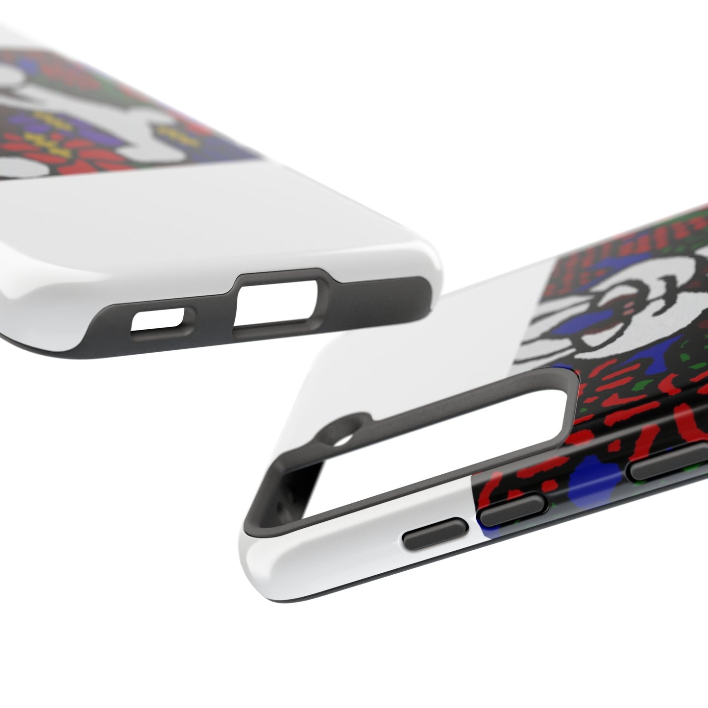 Bunnies in love Tough Phone Case