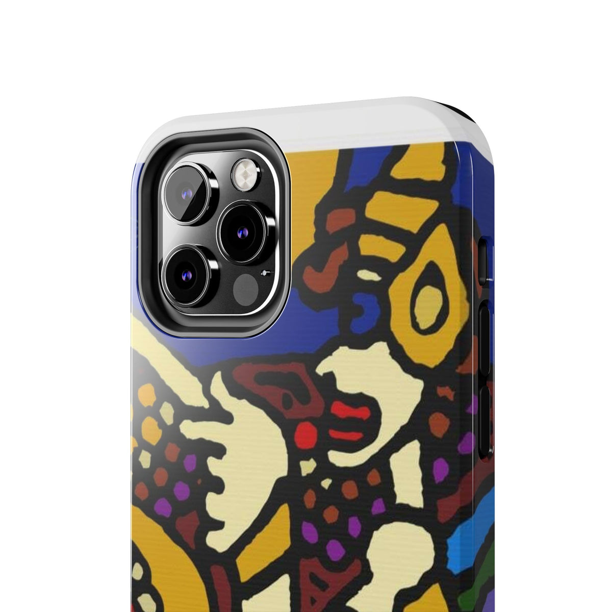 The golden snake being blessed by the fairy Tough Phone Case