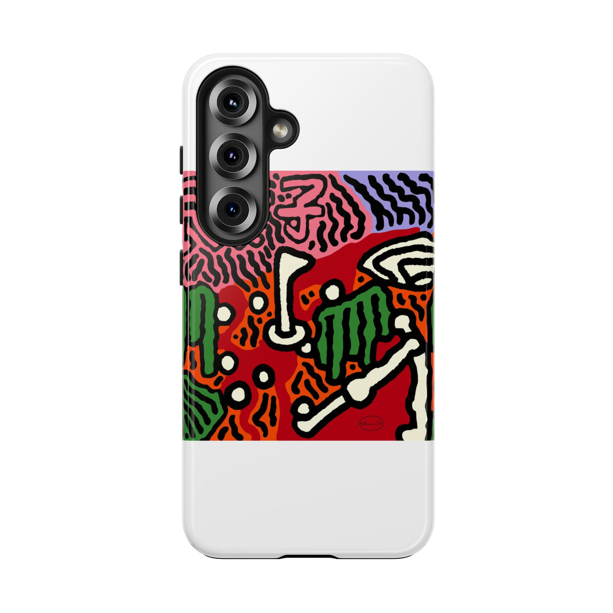 Hitting holes in one throughout life Tough Phone Case