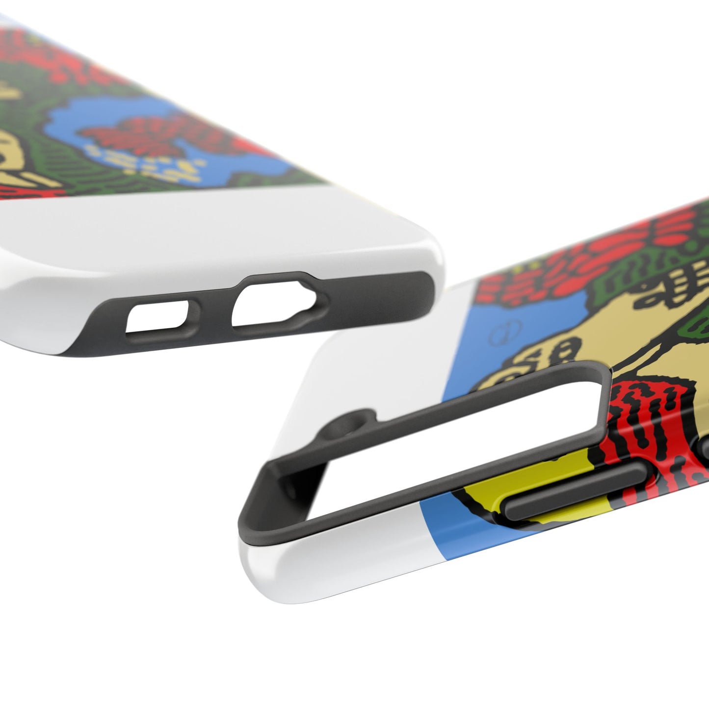 Galloping carefree through life Tough Phone Case