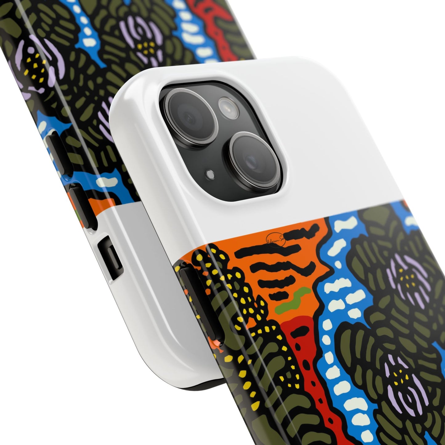 The Sri Lankan water lilies meets the Australian wattle Tough Phone Case