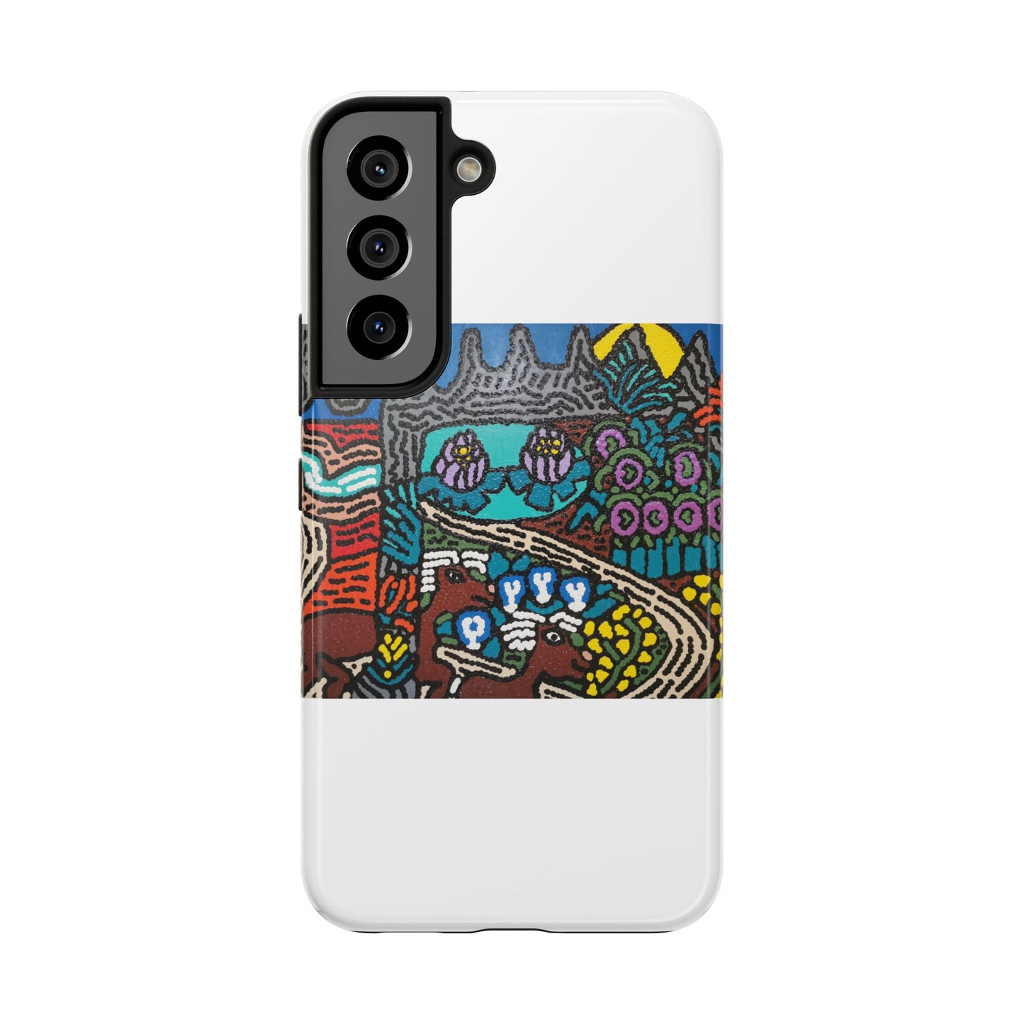 Going to the valley of hope and prosperity Tough Phone Case