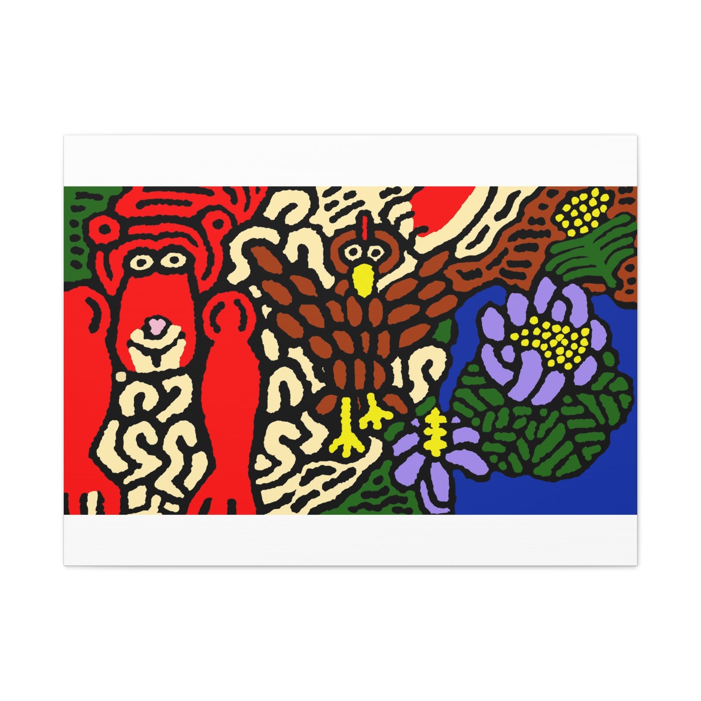 Friendly competition Canvas (Large)