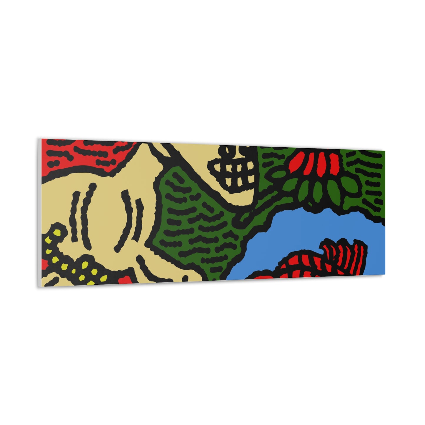 Galloping carefree through life Canvas (Small)