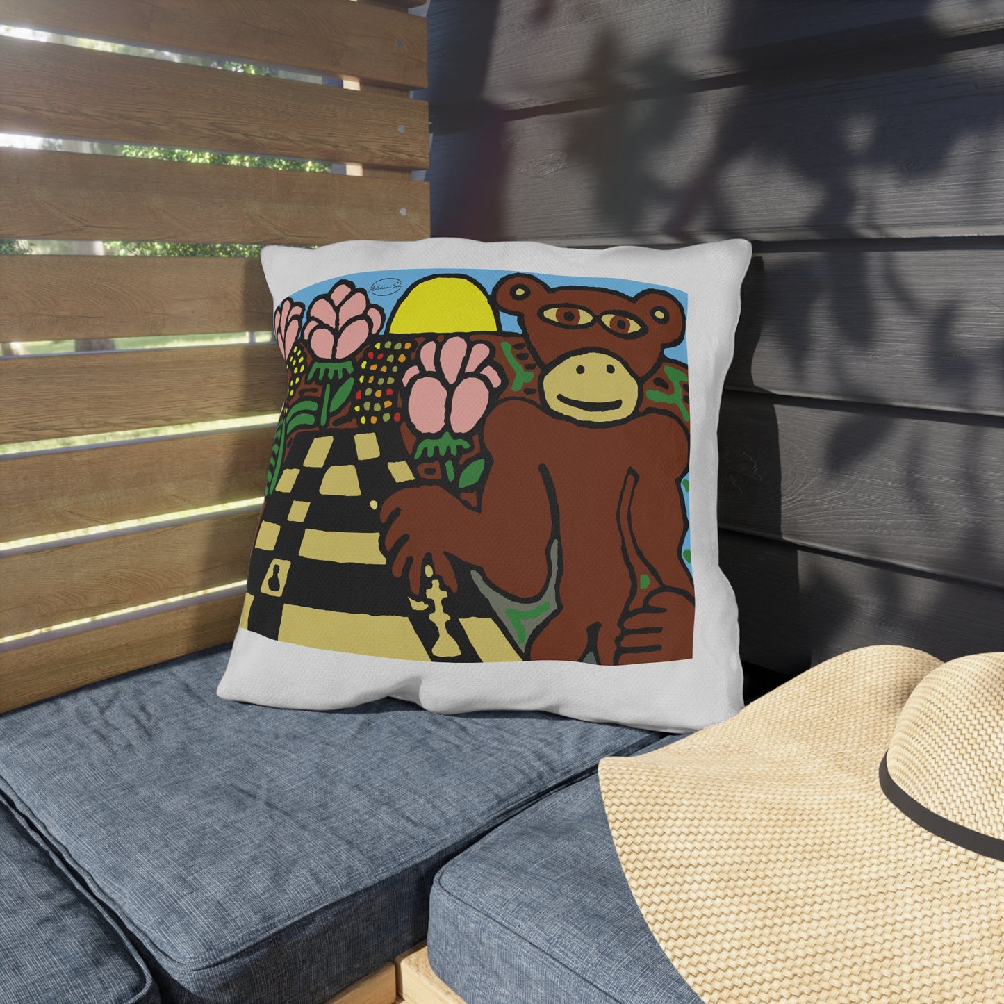 The supreme strategist — Outdoor Pillow
