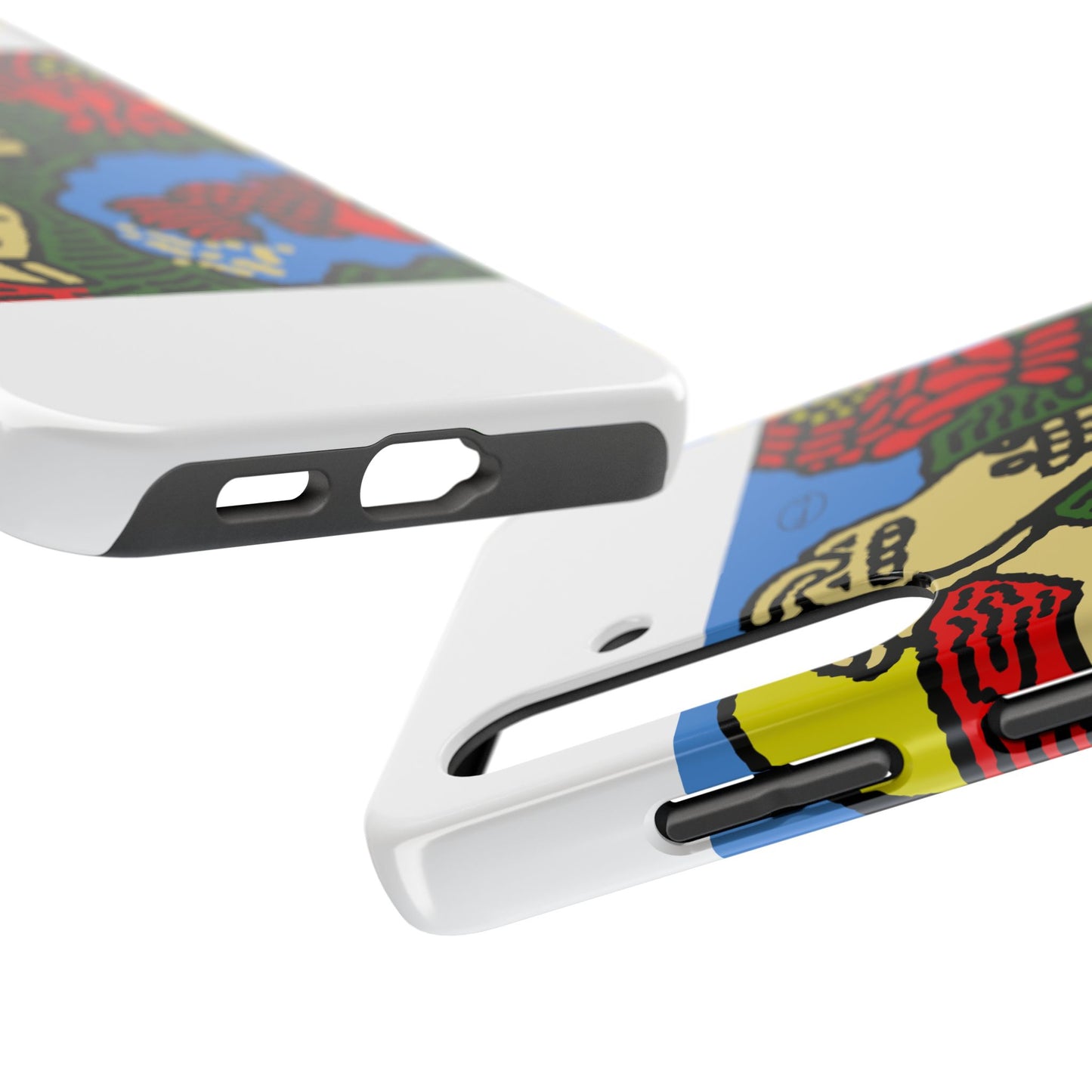 Galloping carefree through life Tough Phone Case