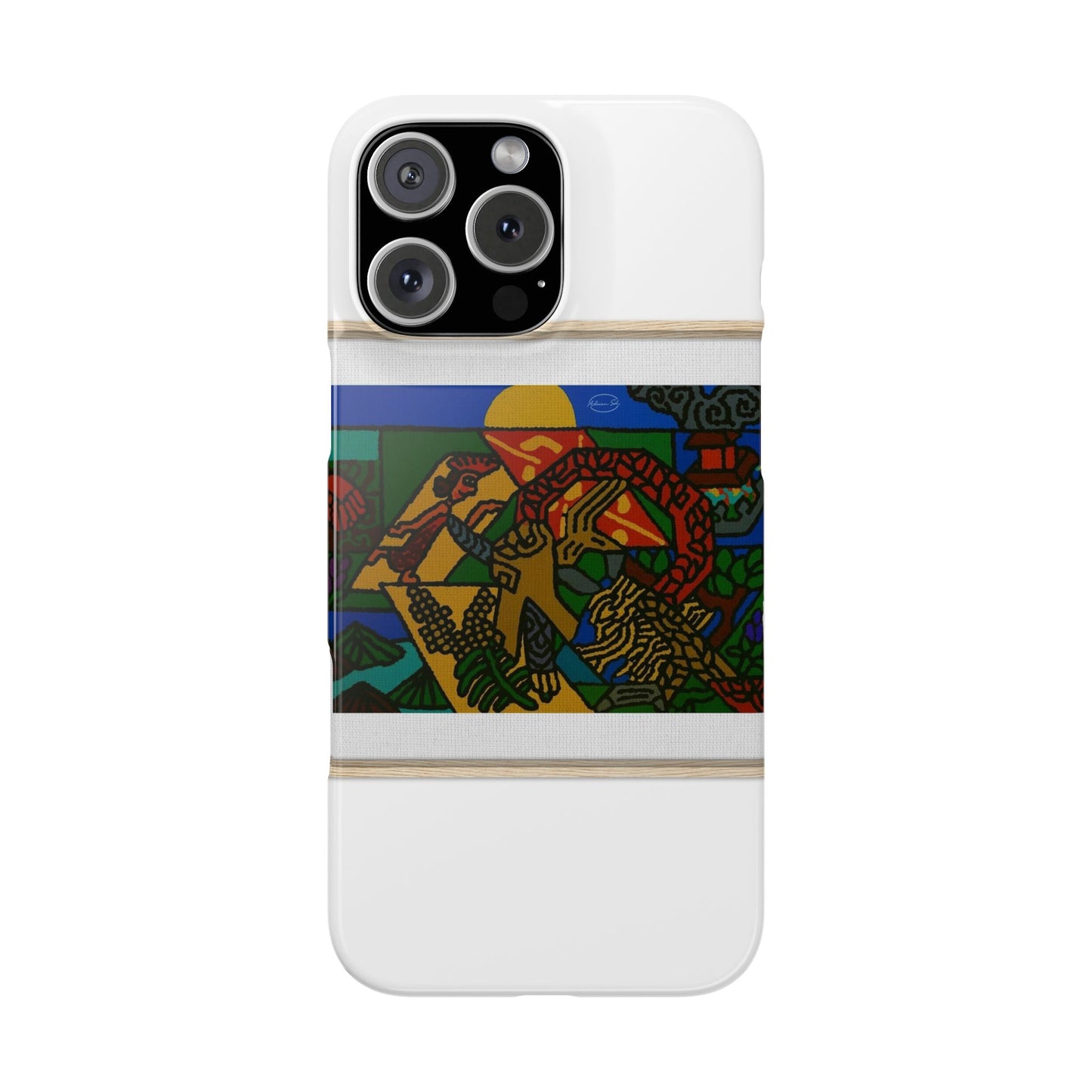 Drawing your own destiny Slim Phone Case