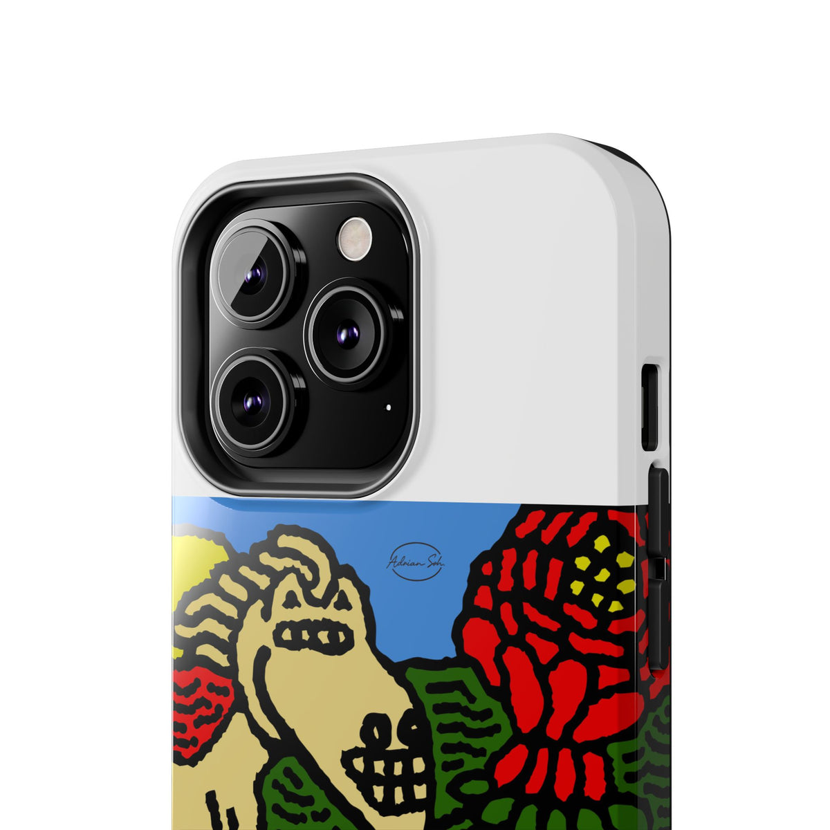 Galloping carefree through life Tough Phone Case