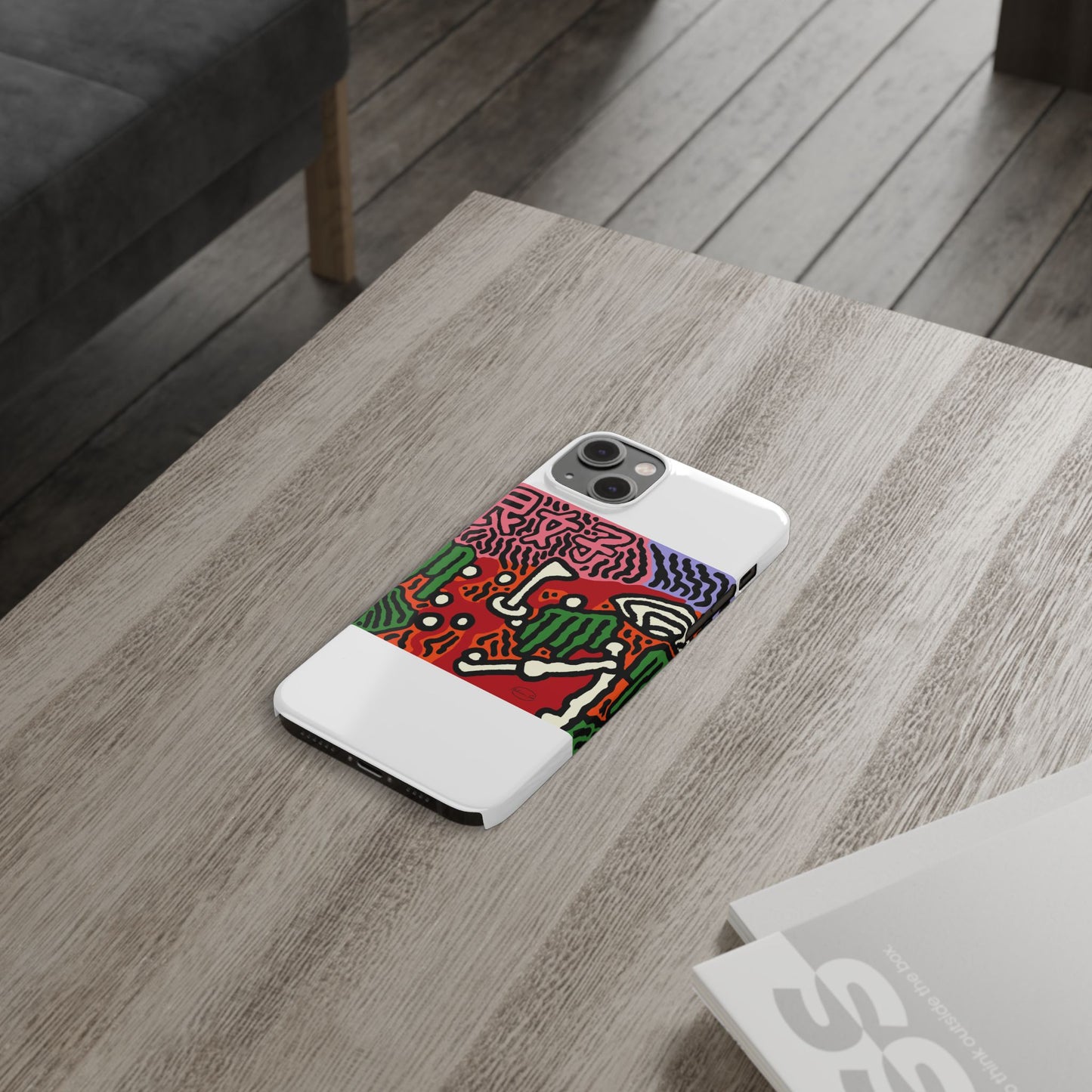 Hitting holes in one throughout life Slim Phone Case