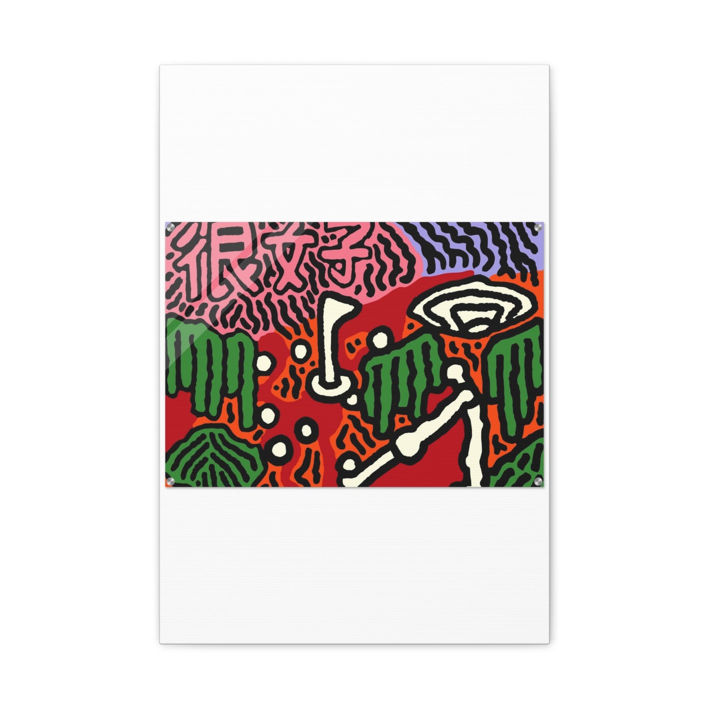 Scoring goals throughout life Canvas (Small)