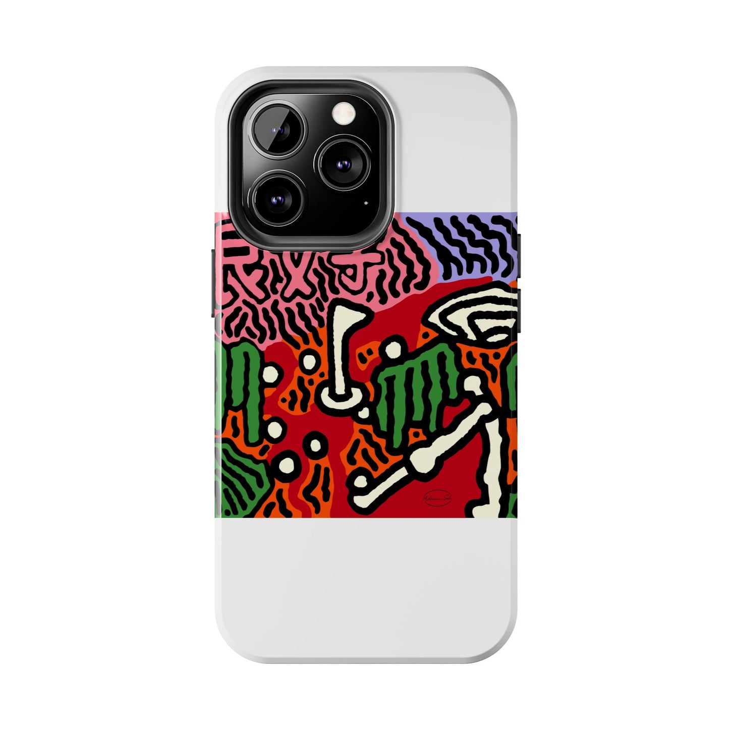 Hitting holes in one throughout life Tough Phone Case