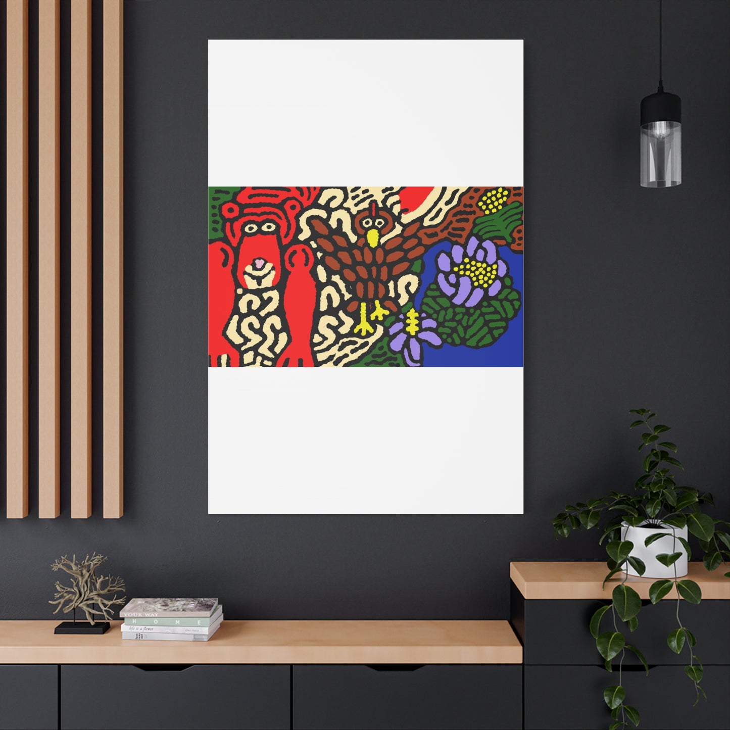 Friendly competition Canvas (Large)