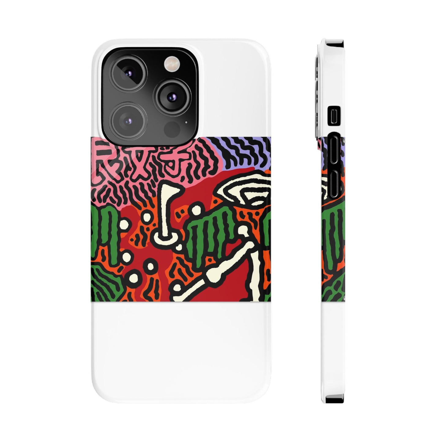 Scoring goals throughout life Slim Phone Case