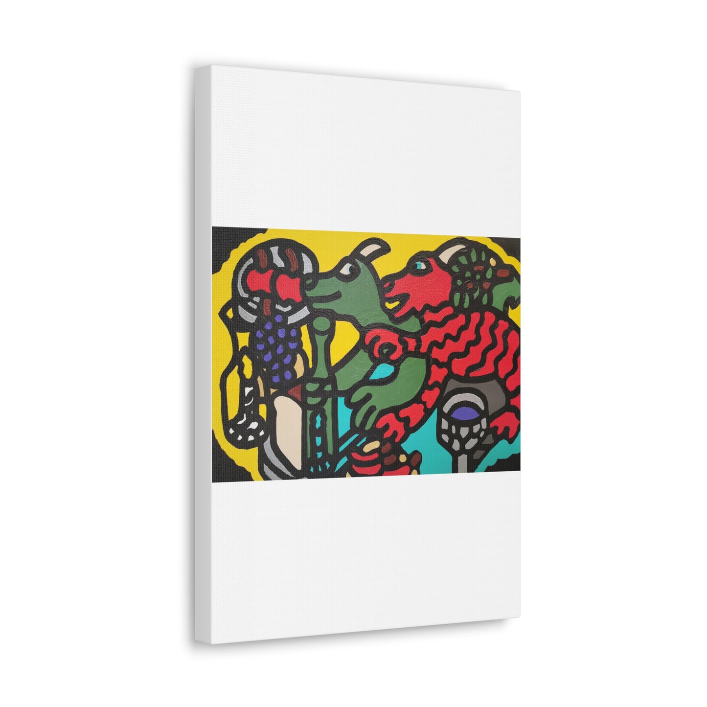 Enjoying our companionship Canvas (Small)