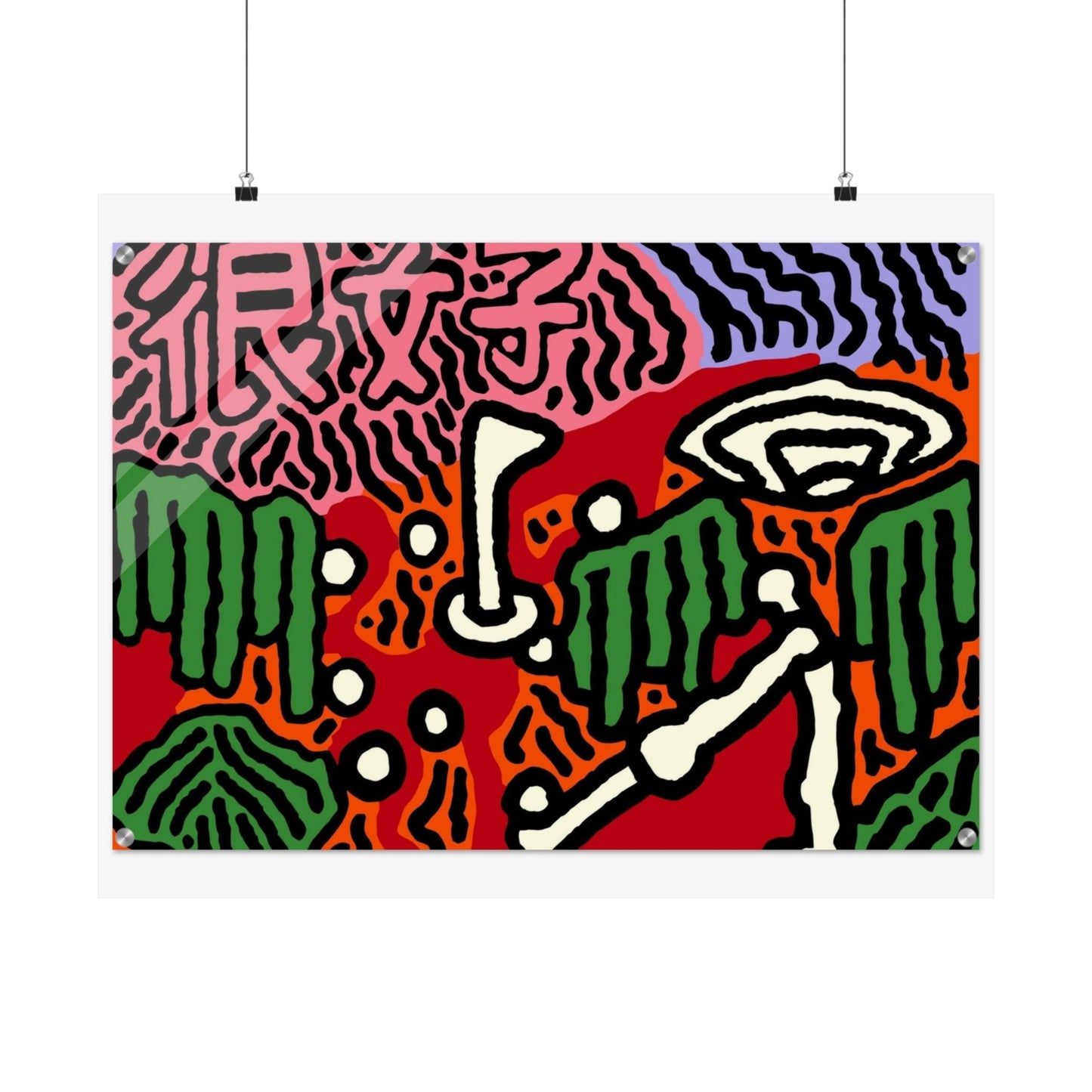 Scoring goals throughout life Matte Poster Horizontal (Small)